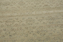 3x5 Gray, Beige, Muted Earth Tones Color Hand Knotted Afghan Oushak Wool Transitional Oriental Rug