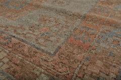 4x6 Mint, Blush, Beige Color Hand Knotted Afghan Oushak 100% Wool Traditional Oriental Rug