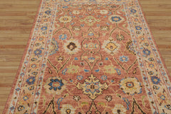 5x7 LoomBloom Heirloom Rust Wool Oriental Rug Turkish Oushak Hand Knotted Design