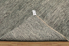 8x10 Beige, Gray, Green Color Hand Knotted High End Designer Wool Contemporary Oriental Rug