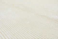Runner Off White, , Color Hand Knotted Tibetan Viscose Moden & Contemporary Oriental Rug