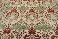 LoomBloom Beige Arts & Crafts/Mission Oushak Wool Oriental Rug Multi Sizes Hand Knotted