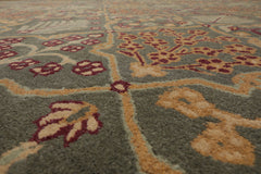 Multi Sizes LoomBloom Celadon Traditional 100% Wool Area Oriental Area Rug Hand Tufted