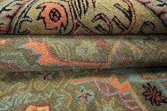 Multi Size Sage Pistachio Blush Color Hand Tufted Wool Traditional Oriental Rug