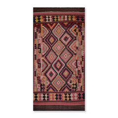 Palace Rose, Chocolate, Gold Color Hand Knotted All-Over 100% Wool Traditional-Persian/Oriental Oriental Rug