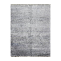 8x10 Gray, Slate, Color Hand Knotted Tibetan 100% Wool Modern Oriental Rug