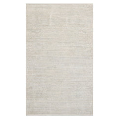 LoomBloom Beige 3'x5' Afghan Moroccan Transitional All-Over Hand Knotted Wool Oriental Area Rug