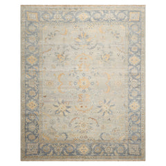 8'x10' Mint Afghan Oushak Wool Oriental Area Rug, Hand Knotted, Traditional Style