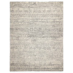 Multi Size Tribal Moroccan Ivory Wool LoomBloom Hand Tufted Oriental Style Rug