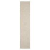 Textured Ivory Oriental Rug Multi Sizes LoomBloom Hand Woven Contemporary New Zealand Wool