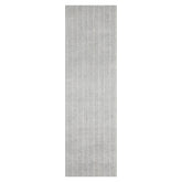 100% New Zealand Wool LoomBloom Ash Gray Multi Size Hand Tufted Berber Rug Featuring a Contemporary Herringbone Design