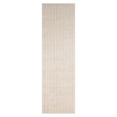 100% New Zealand Wool LoomBloom Beige Hand Tufted Berber Rug Multi Size Contemporary Herringbone Design
