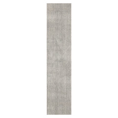 Hand Loomed Beige New Zealand Wool Textured Ribbed Rug in Multi Sizes by LoomBloom