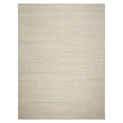 LoomBloom Multi Size Ivory Wool Contemporary Abstract Hand Loomed Oriental Rug