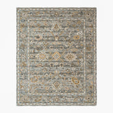 loomBloom Slate Multi Size Hand Tufted Wool Floral Modern & Contemporary Oriental Area Rug