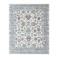 Multi Size Beige Light Blue Brown Color Hand Tufted Handmade Wool Modern & Contemporary Oriental Rug
