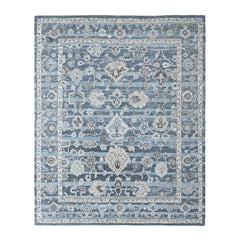 Multi Size Blue Aqua Gray Color Hand Tufted Handmade Wool Modern & Contemporary Oriental Rug