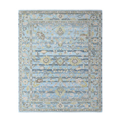 Multi Size Blue Aqua Olive Green Color Hand Tufted Handmade Wool Modern & Contemporary Oriental Rug