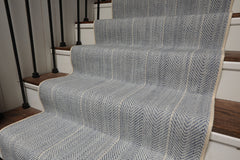 Handmade Wool Hallway Runner Rug – Custom Length Stair Rug, 31-Inch Wide, Up to 40 Feet Long