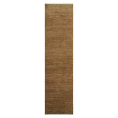 3x10 Gold, Green, Rust Color Hand Knotted Peshawar Wool Contemporary Oriental Rug