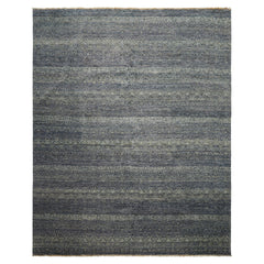 8x10 Blue, Multi, Color Hand Knotted Peshawar Wool Transitional Oriental Rug