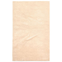 5x8 Tone on Tone Beige, , Color Hand Loomed Tibetan Wool Modern & Contemporary Oriental Rug