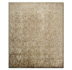 Green Tone on Tone 8x10 Hand Knotted Transitional Wool Tibetan Oriental Rug
