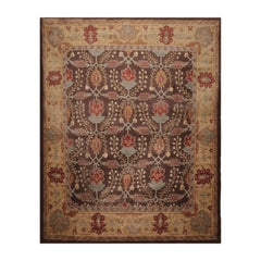 Multi Sizes Hand-Tufted Arts & Craft Wool Area Rug Brown, Beige