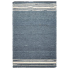 Multi Size Gray Ivory Color Hand Tufted Geometric Wool Modern Oriental Rug