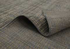 8x10 Tan, Dark gray, Color Hand Loomed Wool & Jute Modern & Contemporary Oriental Rug