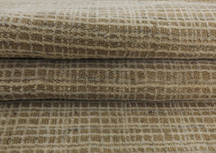 8x10 Tan, Beige, Color Hand Loomed Wool & Jute Modern & Contemporary Oriental Rug