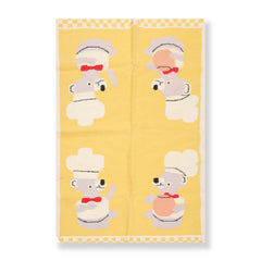 4x6 Yellow, Beige, Lavender Color Hand Woven Cartoon Theme 100% Wool Traditional-Persian/Oriental Oriental Rug