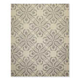 8x10 Beige, , Color Hand Tufted All-Over 100% Wool Transitional Oriental Rug