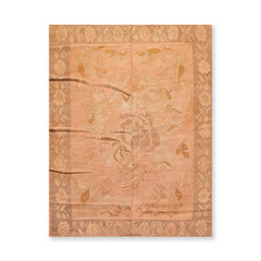 5x7 Rust, Brown, Gray Color Hand Knotted All-Over 100% Wool Traditional-Persian/Oriental Oriental Rug