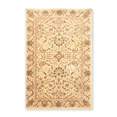 3x5 Tan, Brown, Gray Color Hand Tufted Oriental New Zealand Wool & Silk||Wool||Silk Traditional Oriental Rug