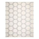 9'4" x 12'2" Hand Knotted Wool Contemporary High Low Pile Oriental Area Rug Tone on Tone Gray