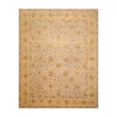 8x10 Taupe, Caramel, Beige Color Hand Knotted All-Over 100% Wool Traditional-Persian/Oriental Oriental Rug