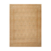 9x12 Beige, Tan, Rust Color Hand Knotted All-Over 100% Wool Traditional-Persian/Oriental Oriental Rug