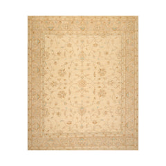 8x10 Beige, Taupe, Tan Color Hand Knotted All-Over 100% Wool Traditional-Persian/Oriental Oriental Rug