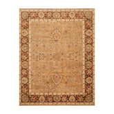 8x10 Camel, Beige, Red Color Hand Knotted All-Over 100% Wool Traditional-Persian/Oriental Oriental Rug