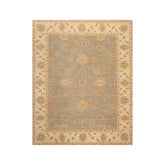 8x10 Gray, Beige, Brown Color Hand Knotted All-Over 100% Wool Traditional Oriental Rug