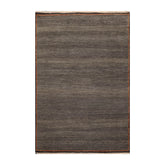 5x7 Charcoal, Olive, Orange Color Hand Knotted All-Over 100% Wool Traditional Oriental Rug