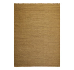 8x10 Olive Green, , Color Hand Knotted All-Over 100% Wool Modern Oriental Rug