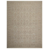 9x12 Gray, , Color Hand Knotted All-Over 100% Wool Traditional Oriental Rug