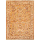 3x5 Caramel, Beige, Taupe Color Hand Knotted All-Over 100% Wool Traditional Oriental Rug