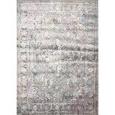 5x7 Gray, Brown, Purple Color Machine Made All-Over 100% Polypropylene Transitional Oriental Rug