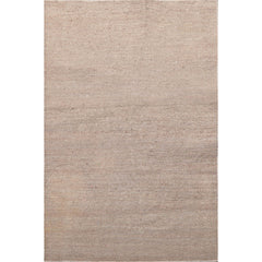 2x3 Light Taupe, , Color Hand Woven All-Over 100% Silk Modern Oriental Rug