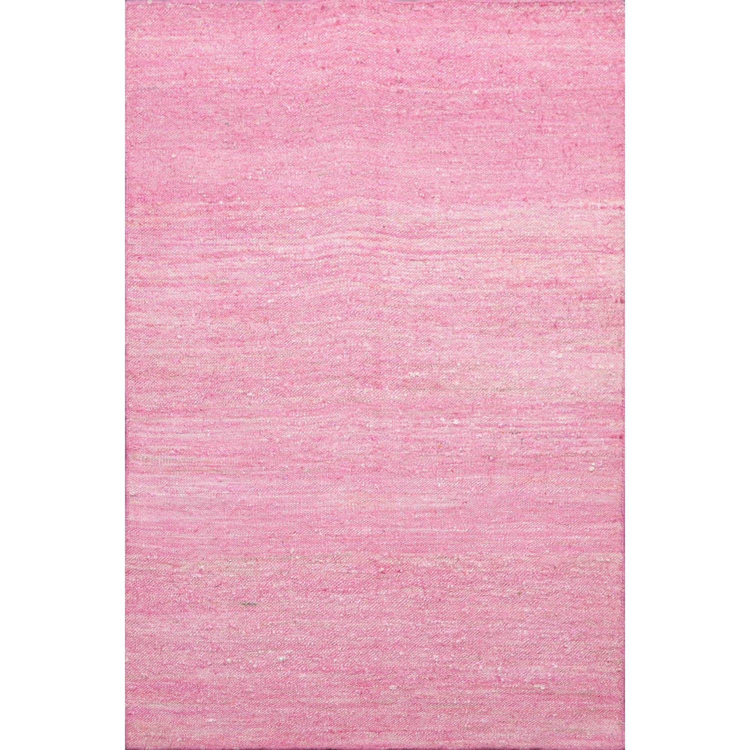 2x3 Pink, , Color Hand Woven All-Over 100% Silk Modern Oriental Rug