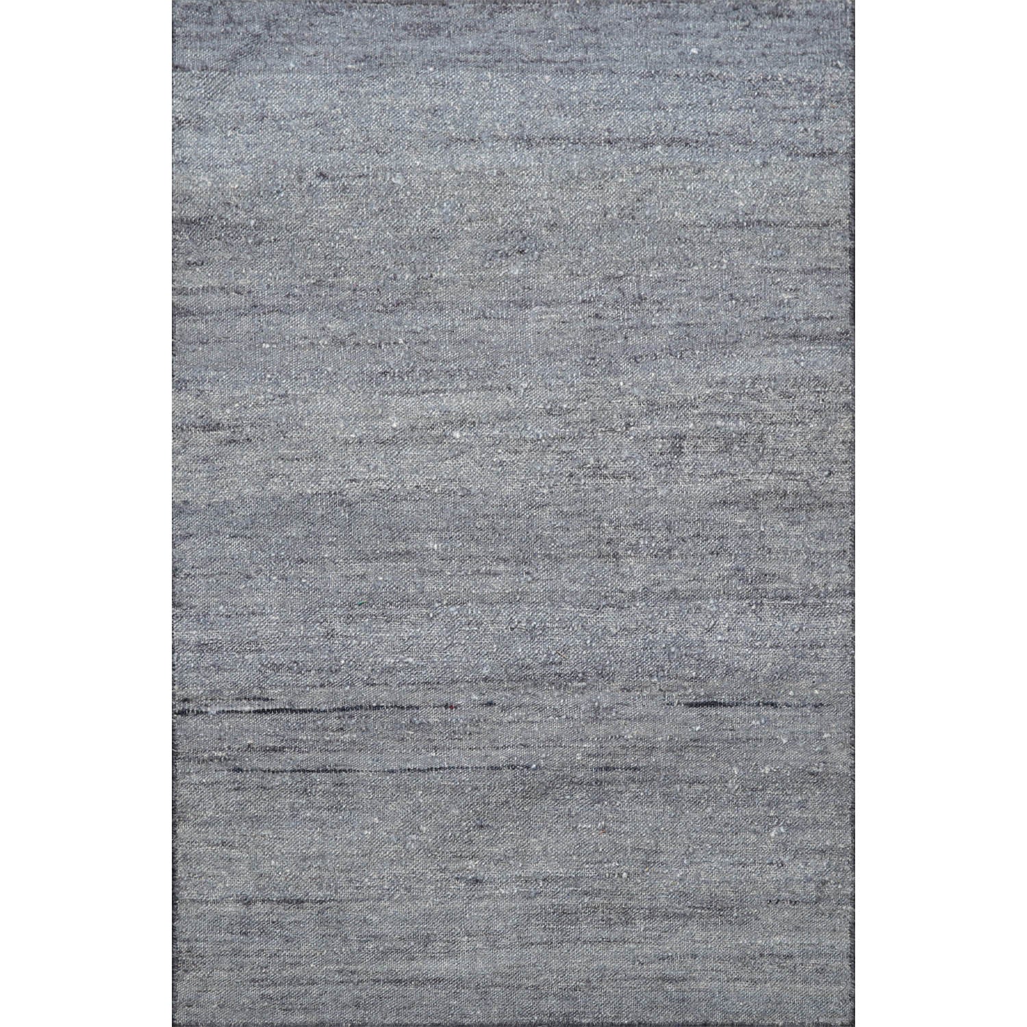 2x3 Gray, , Color Hand Woven All-Over 100% Silk Modern Oriental Rug