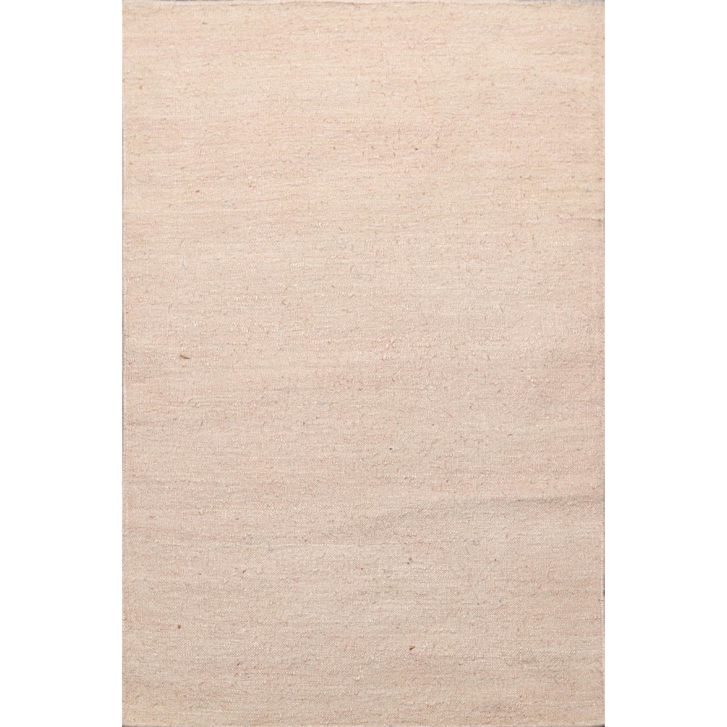 2x3 Beige, , Color Hand Woven All-Over 100% Silk Modern Oriental Rug